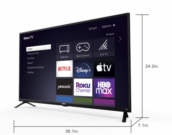 43" ROKU SMART 4K HDR UHD TV