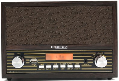 Radio Retro Vintage Nisuta Am Fm Portatil Bluetooth Auxiliar