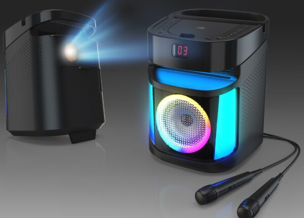 2 IN 1 BLUETOOTH  KARAOKE & 480P HOME THEATER PROJECTOR